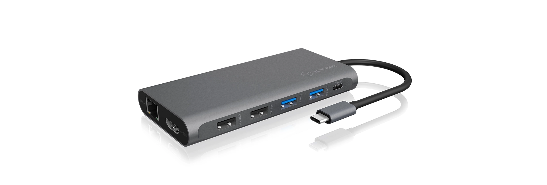 ICY BOX IB-DK4050-CPD Wired USB 3