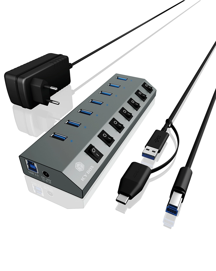 ICY BOX IB-HUB1701-C3 USB 3.2