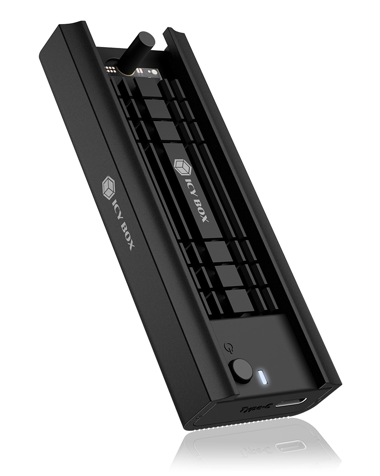 ICY BOX IB-180MC-C31 SSD enclosure Black