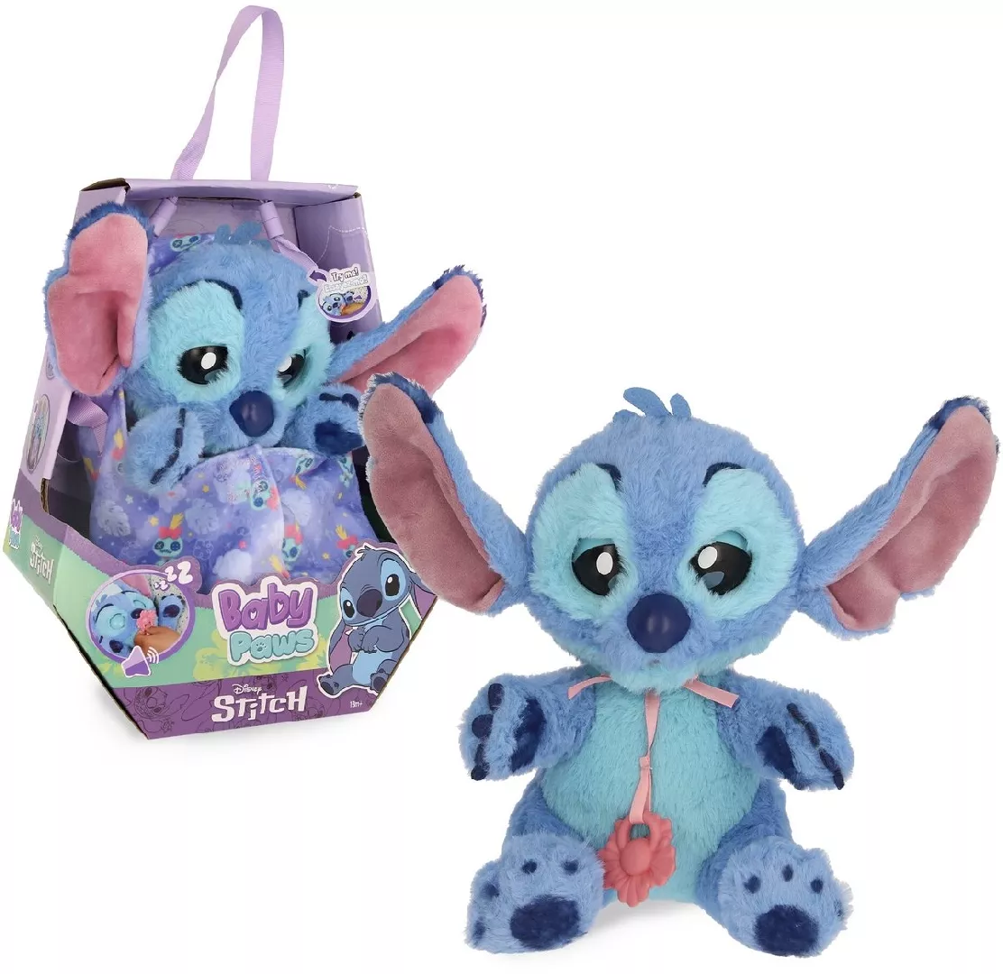 Baby Paws Stitch interactive soft toy