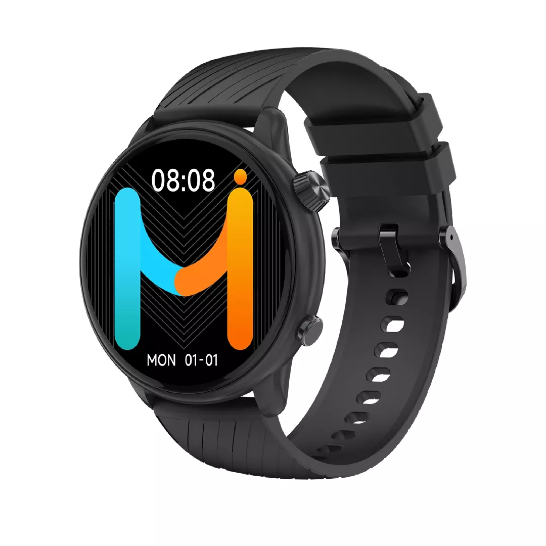 IMIKI TG2 3,63 cm (1.43") AMOLED 46 mm Digitāls 466 x 466 pikseļi Skārienjūtīgais ekrāns Melns