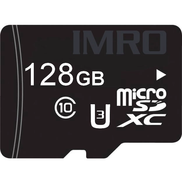 IMRO MICROSDXC 10/128GB UHS-3 ADP Memory