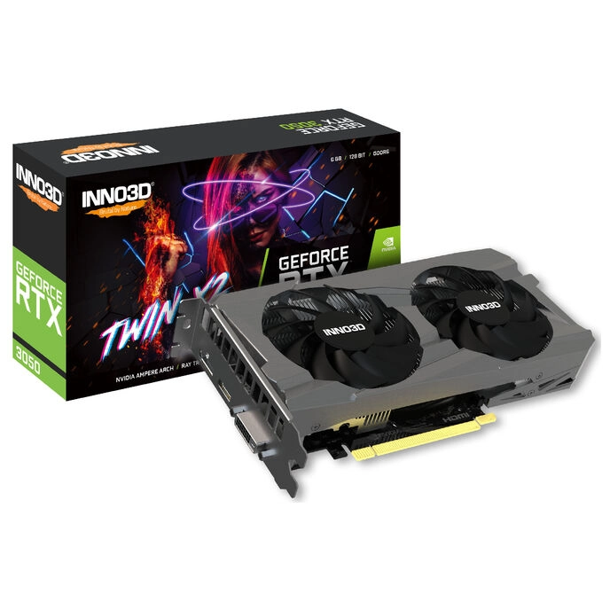 INNO3D N30502-06D6-1880VA60 Geforce RTX 3050  ATX