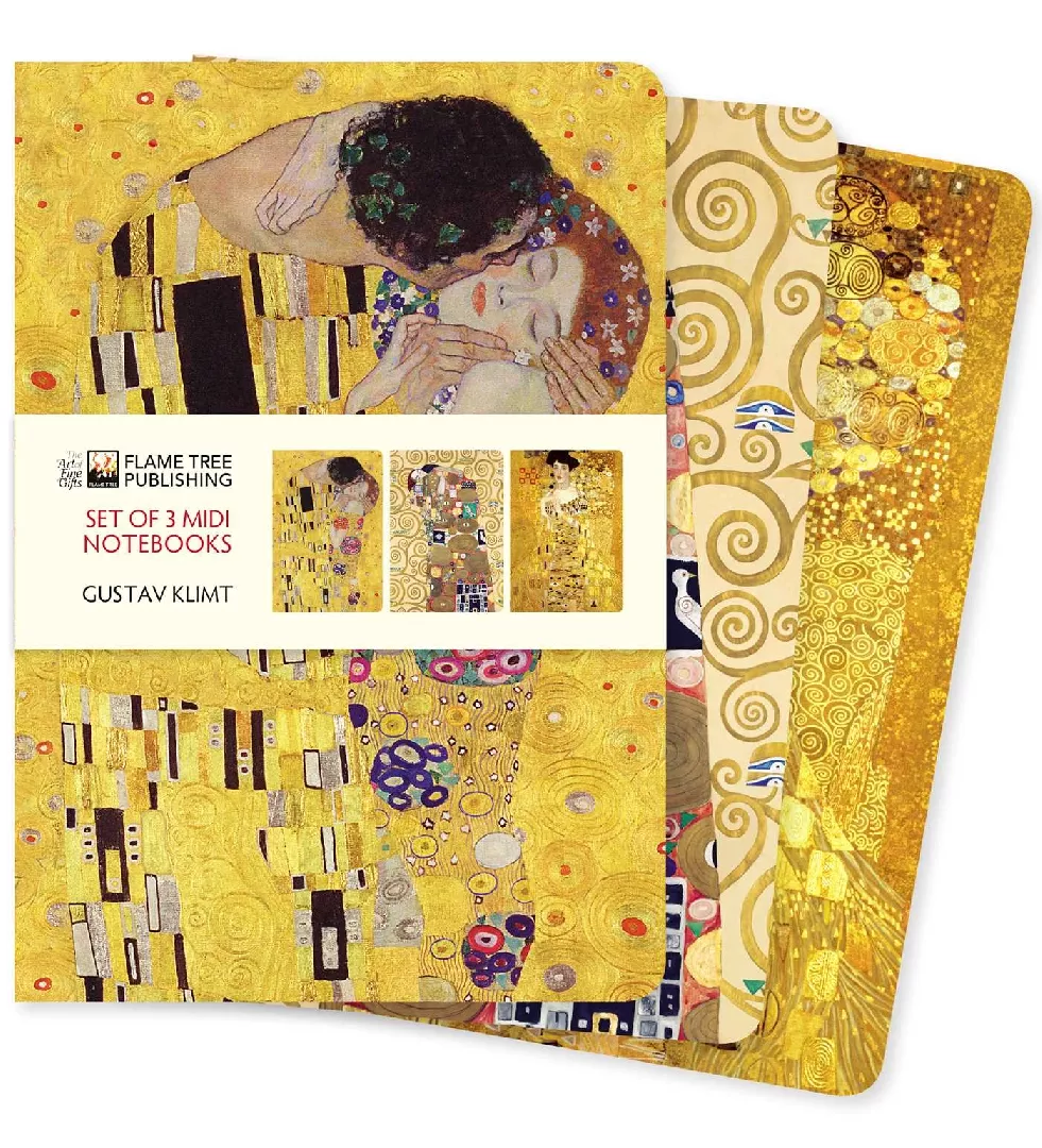 ISBN Gustav Klimt Set of 3