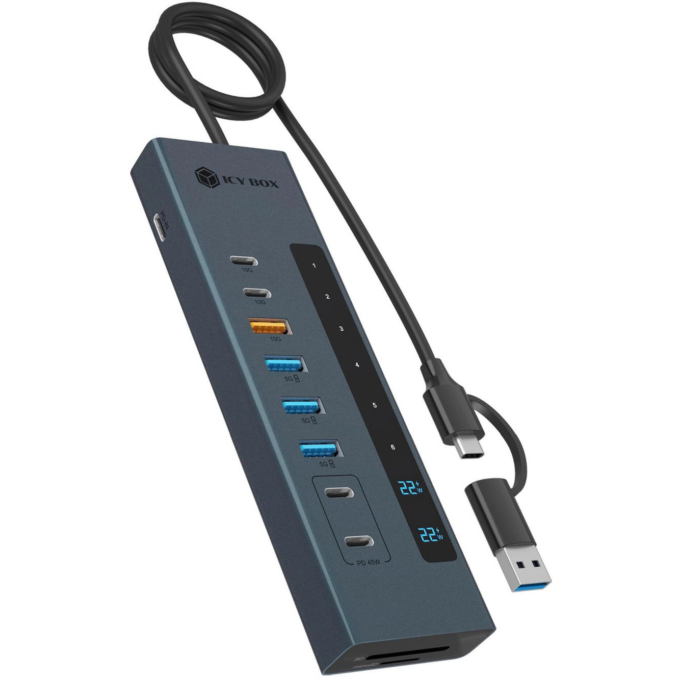ICY BOX 11-in-1 USB Type-C hub