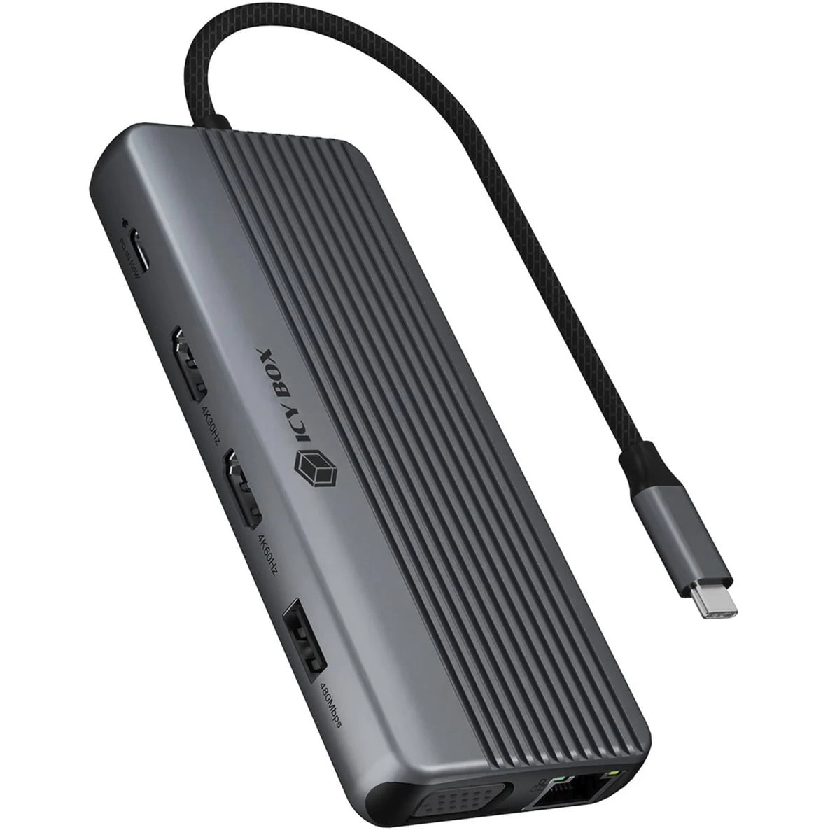 Docking station IcyBox 12-in-1 USB 3