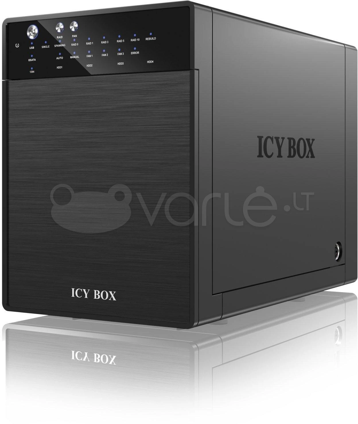 ICY BOX IB-RD3640SU3 HDD enclosure Black