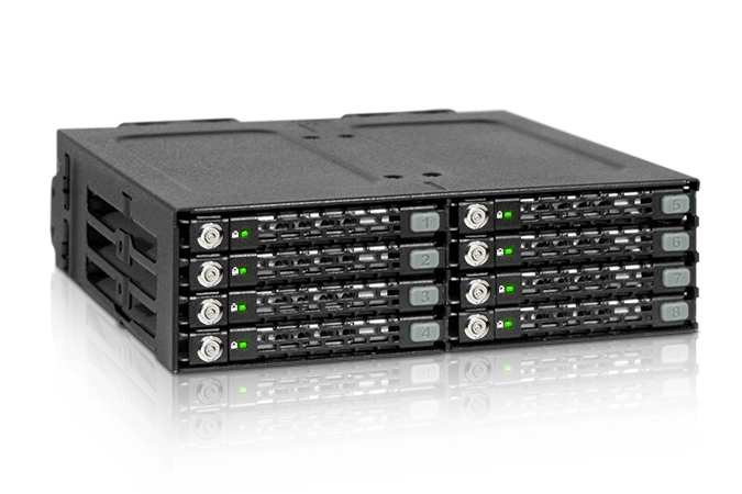 Icy Dock MB998SK-B drive bay panel