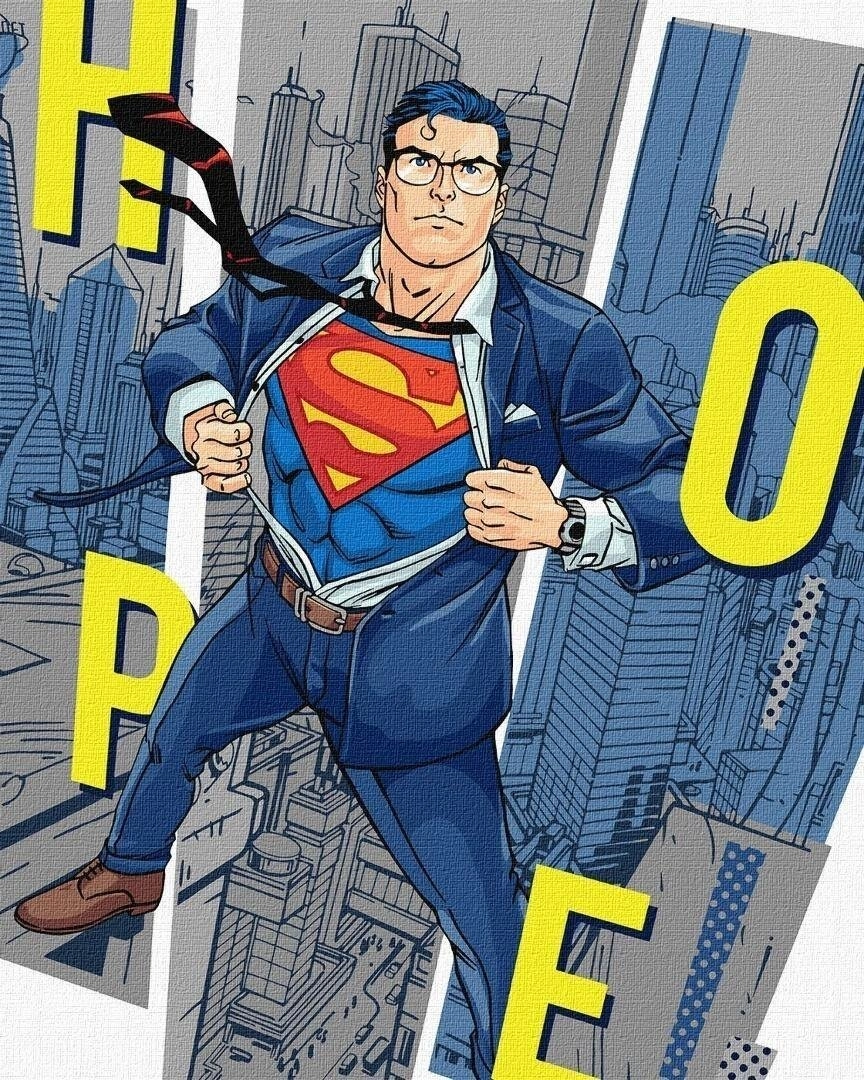 Malow.po num.40x50 WB Superman