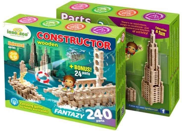 Igroteco Klocki Fantazja 240 części 198999