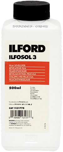Ilford film developer Ilfosol 3 0