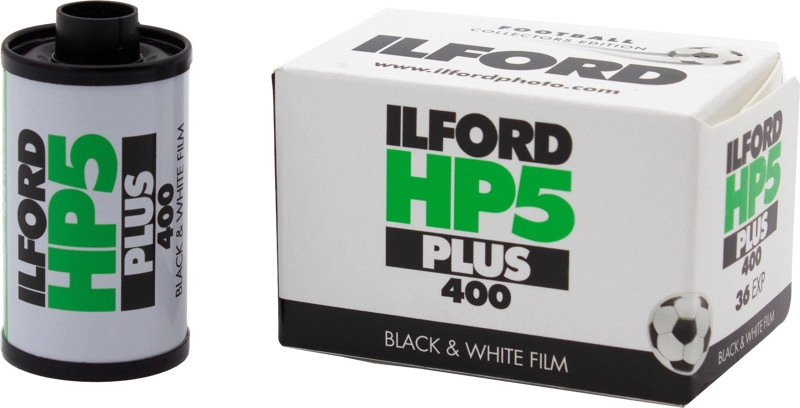 Ilford film HP5 Plus 400/36 Football