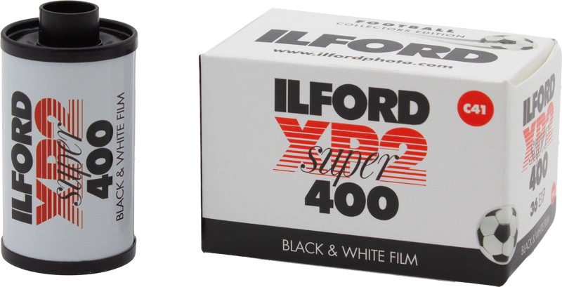 Ilford film XP2 Super 400/36 Football
