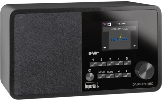 Imperial DABMAN i150 Portable Black 22-261-00