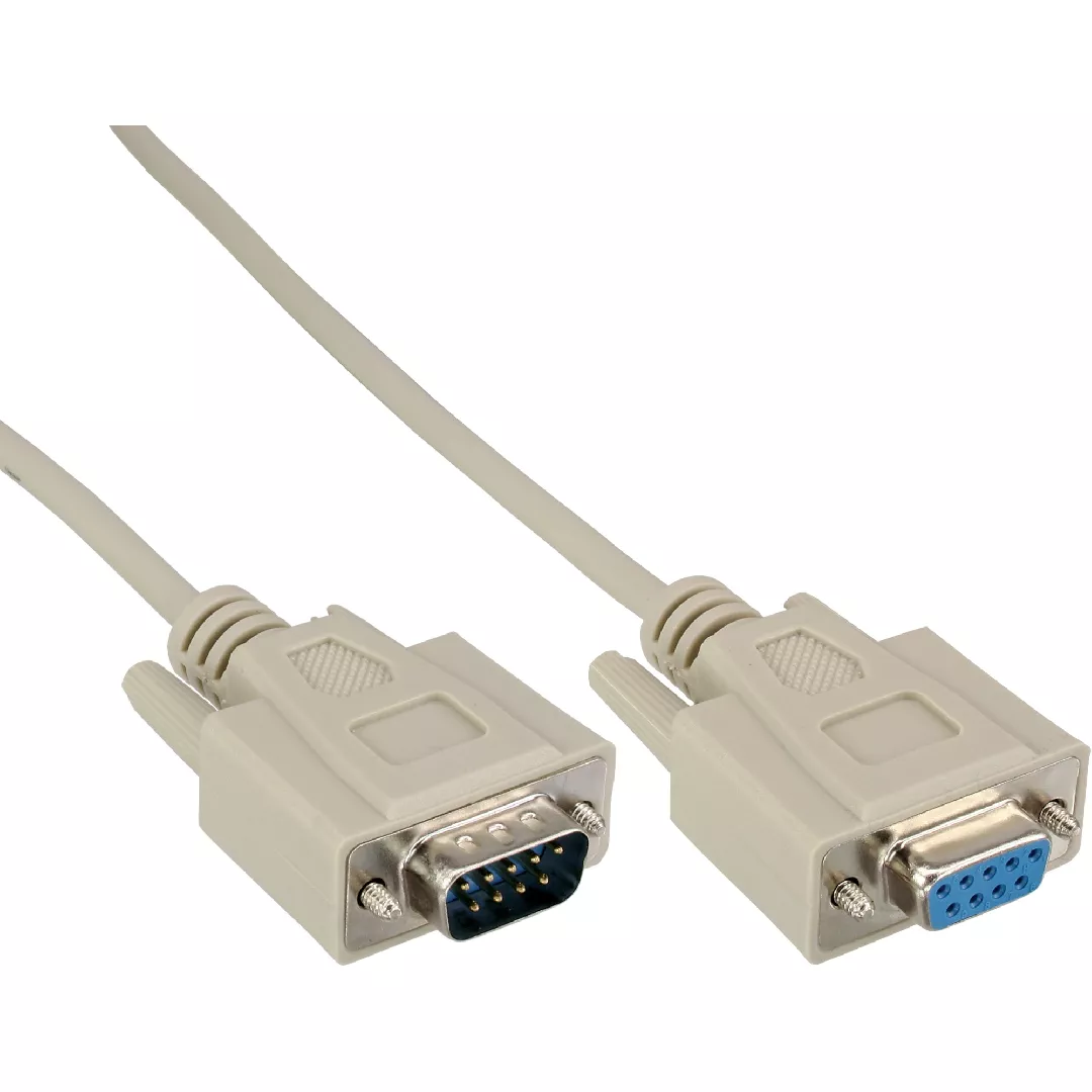 InLine Serial extension  9pin male /