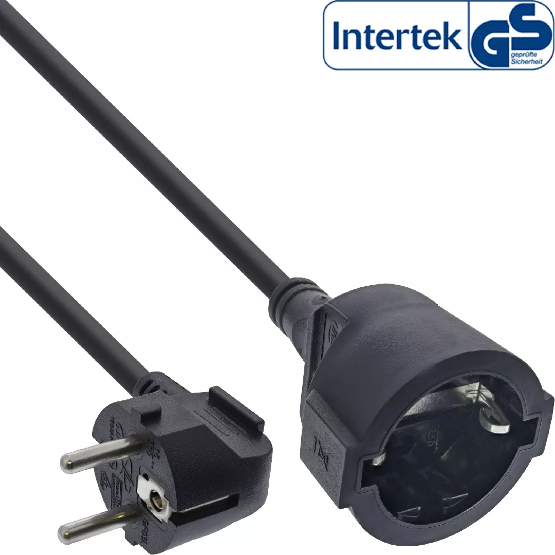 InLine Power Extension Cable Type F