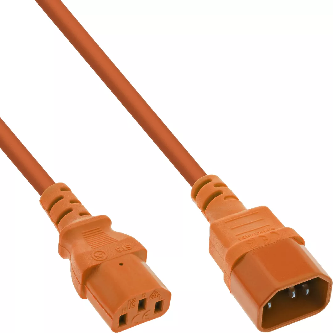 InLine cold device extension C13 /