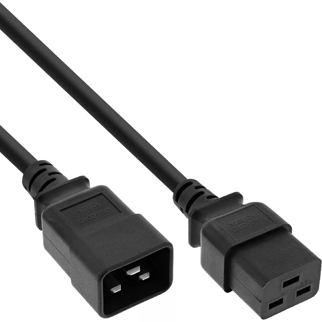 InLine power cable C19 / C20