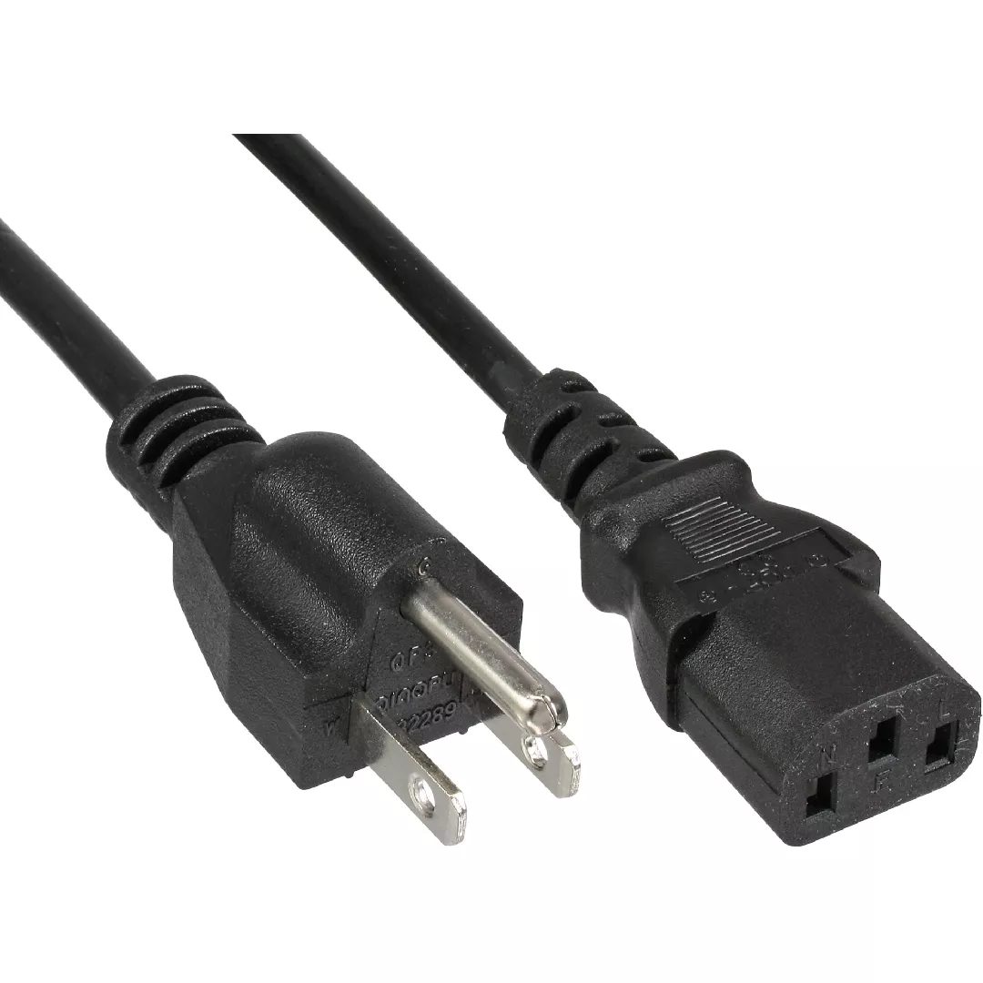 InLine power cable USA male /