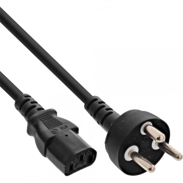 InLine power cable Denmark Type K