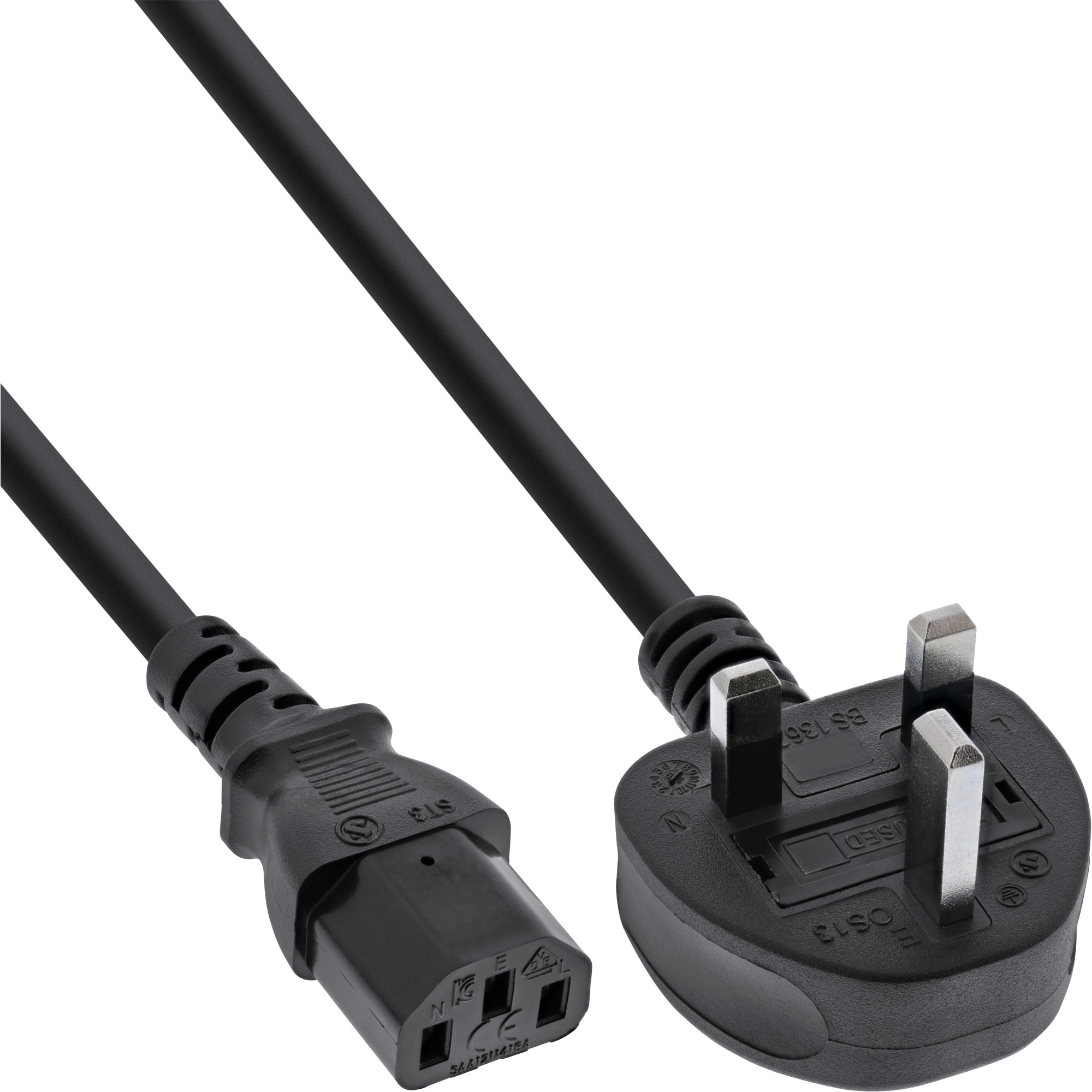 InLine power cable England male /