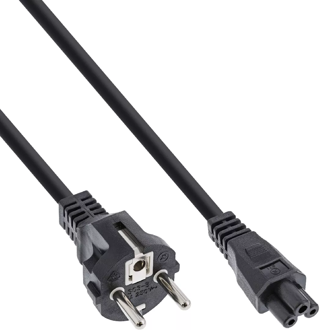 InLine power cable Type F German