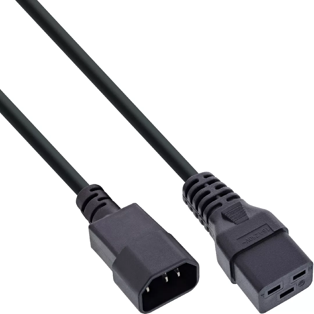InLine Power adapter cable IEC-60320 C14