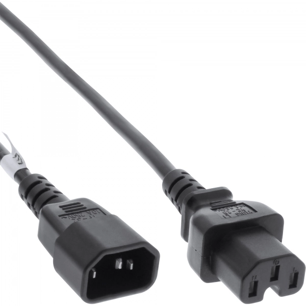 InLine power cable ext. hot condition
