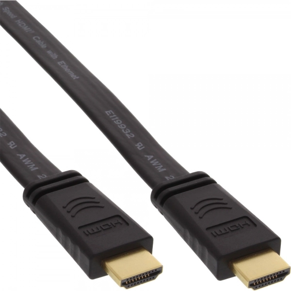 InLine HDMI Flat Cable High Speed