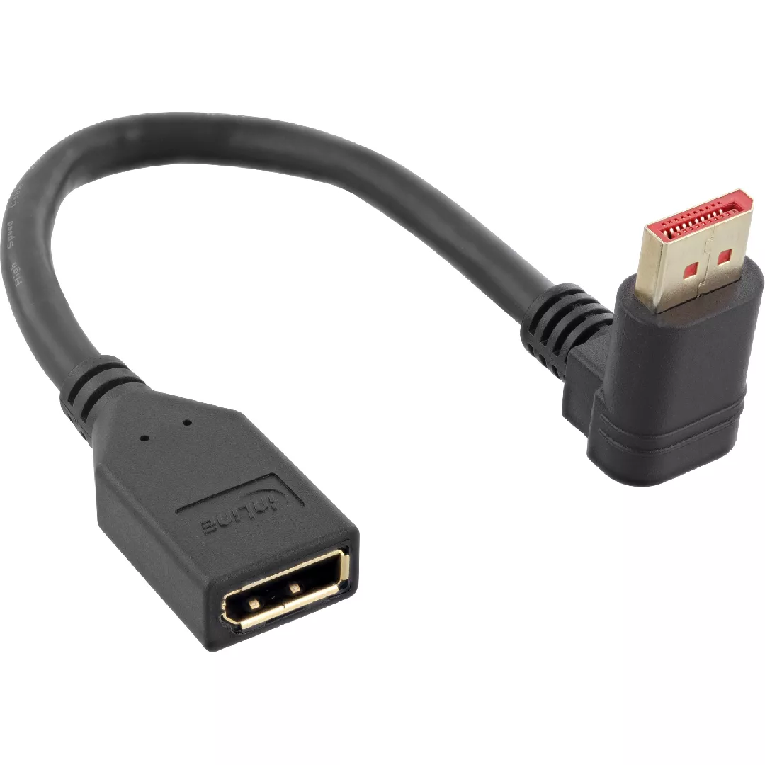 InLine DisplayPort 1.4 adapter cable