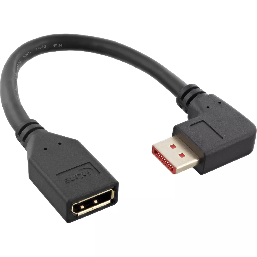 InLine DisplayPort 1.4 adapter cable