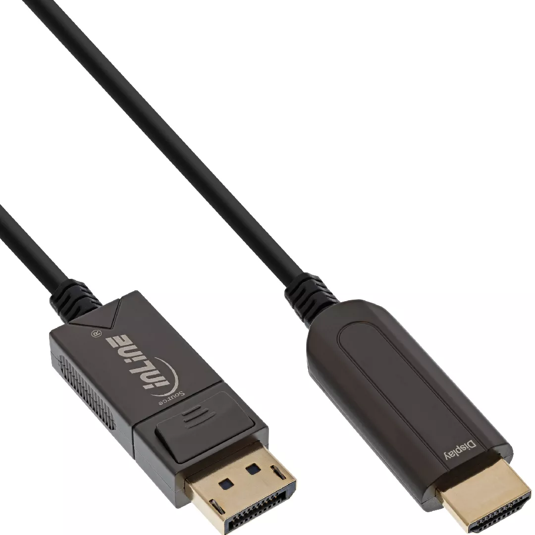 InLine DisplayPort to HDMI AOC converter