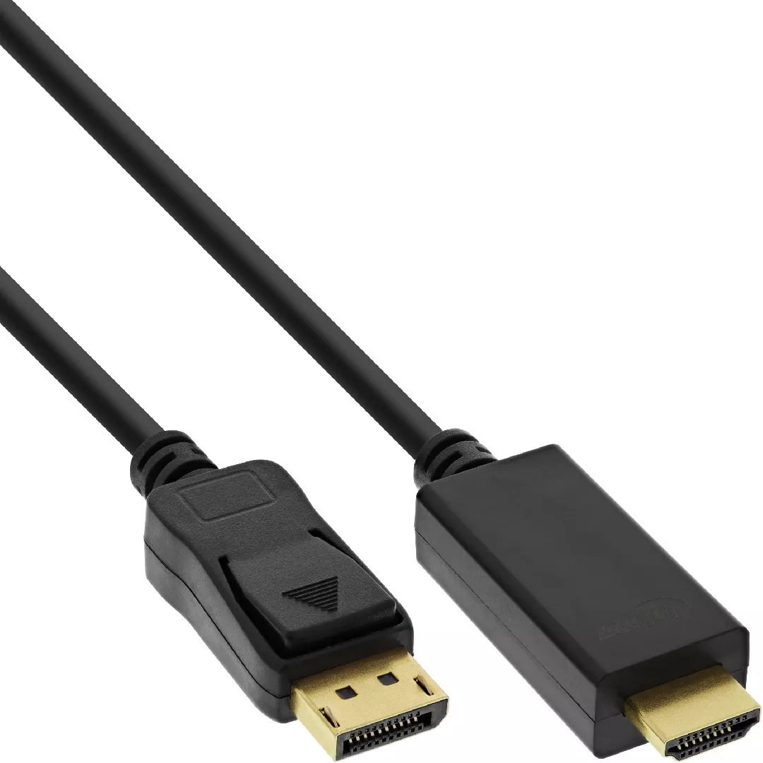 InLine DisplayPort to HDMI converter cable