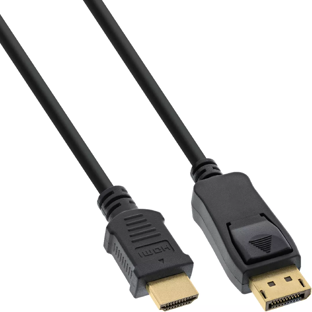 InLine DisplayPort to HDMI converter cable