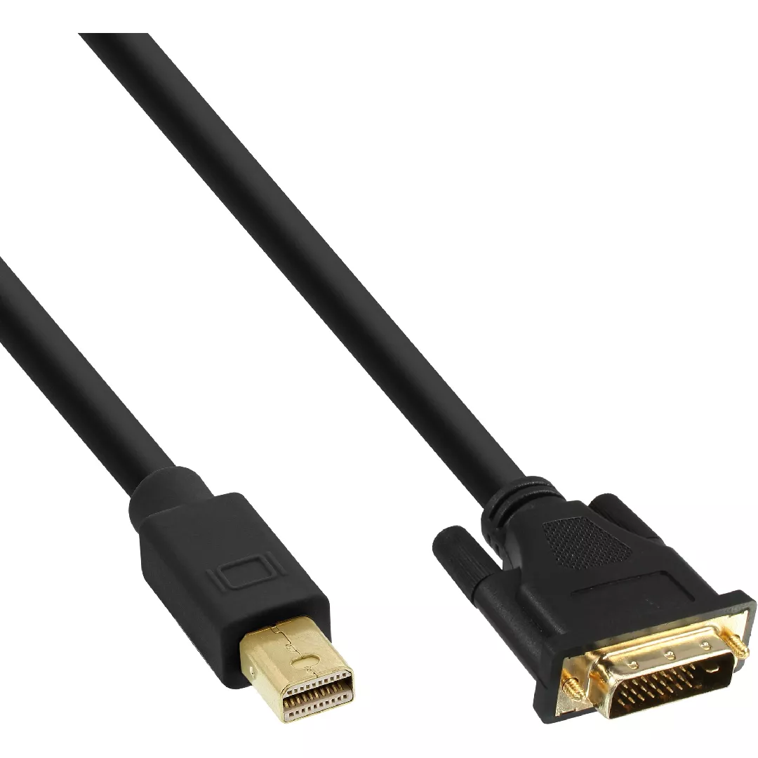InLine Mini DisplayPort male to DVI-D