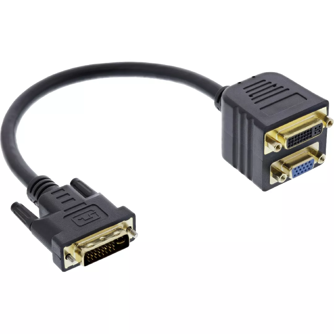 InLine DVI-I Adapter Cable DVI-I male