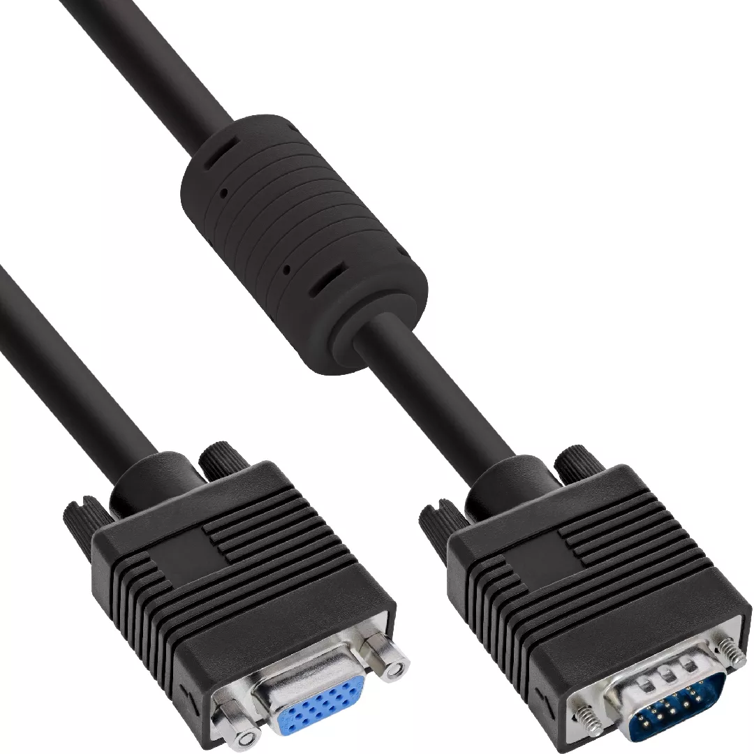 InLine S-VGA Extension Cable 15HD male