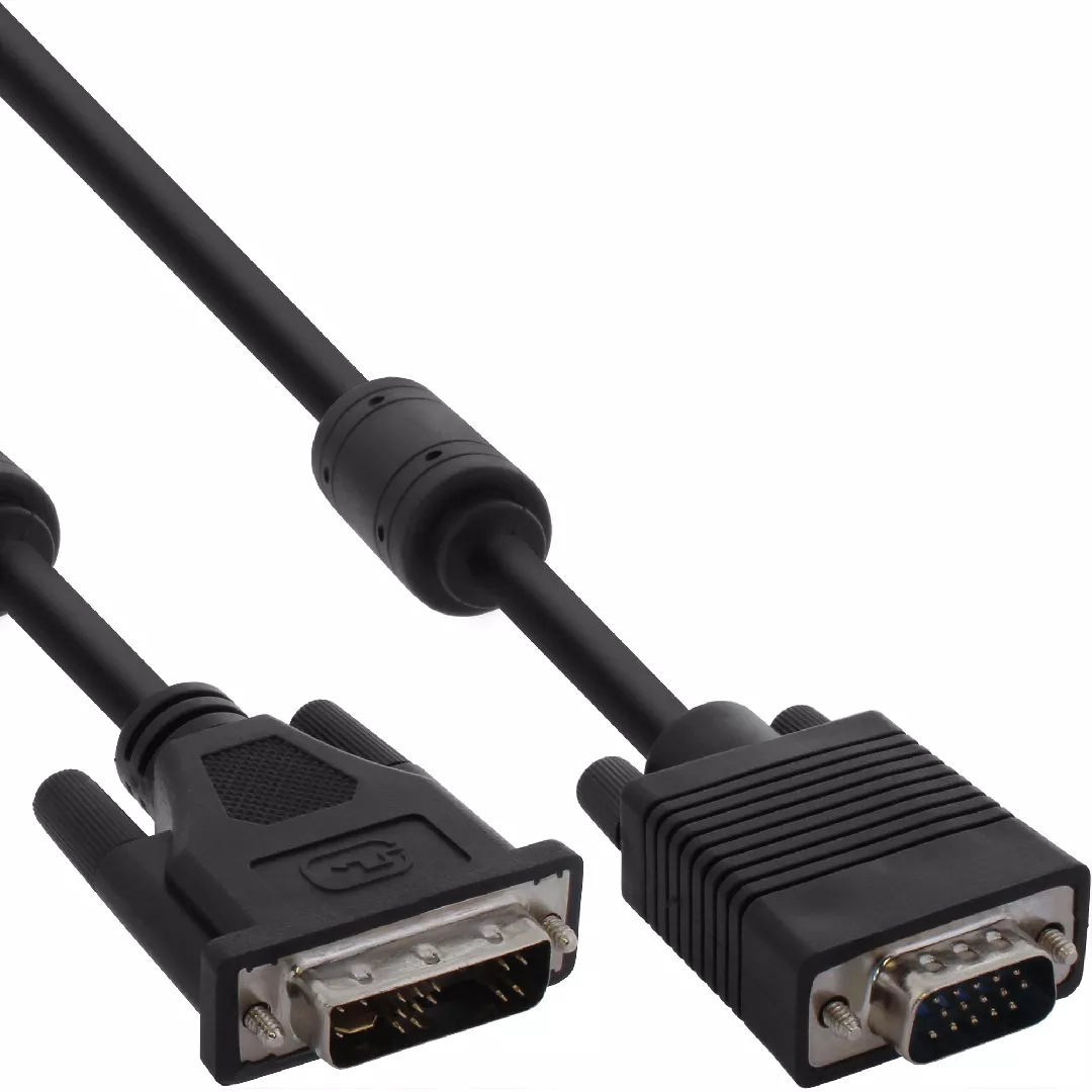 InLine DVI-A Cable 12+5 male /