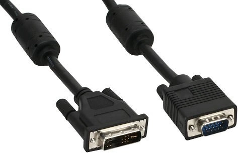 InLine DVI-A Cable 12+5 male /