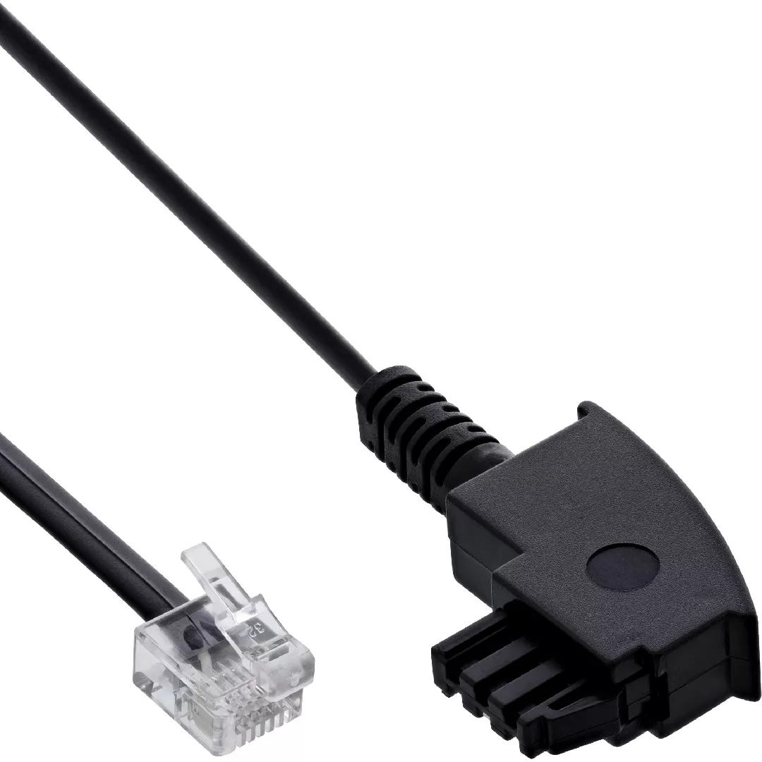 InLine ADSL Splitter Cable TAE-F German