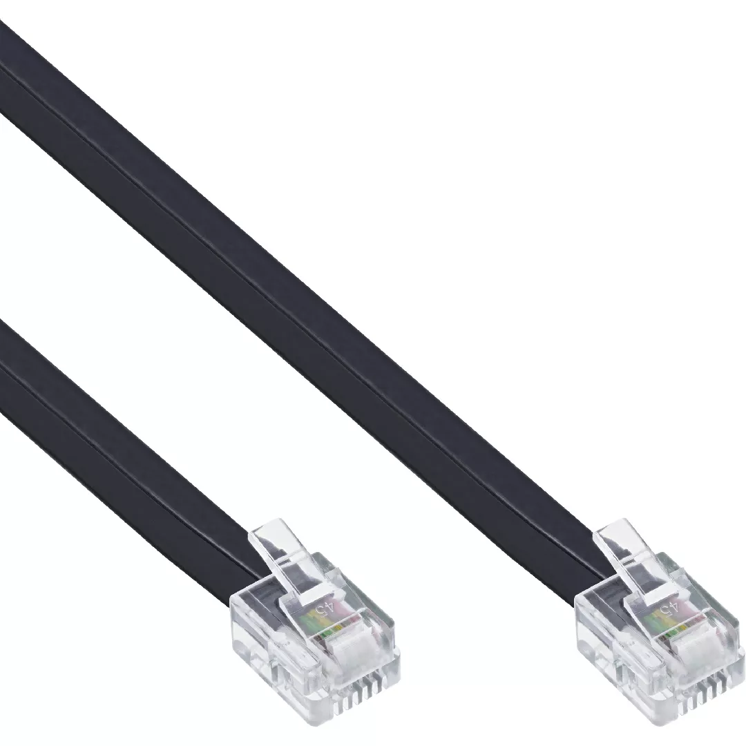InLine Modular Cable RJ12 male /