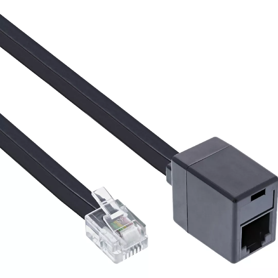 InLine Modular Cable RJ12 6P6C male