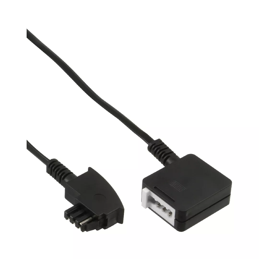 InLine TAE-F German Telephone Extension Cable