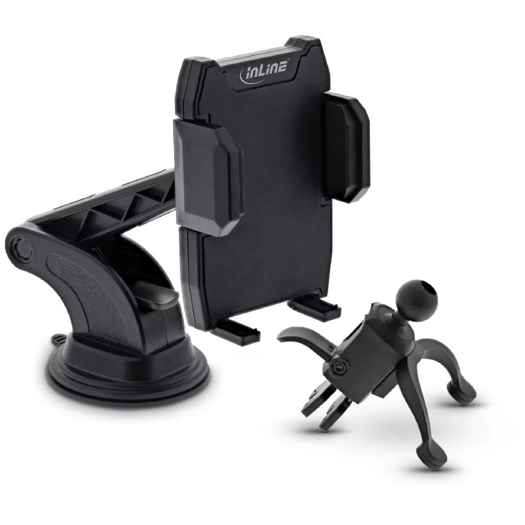InLine Smartphone Car holder ONE CLICK