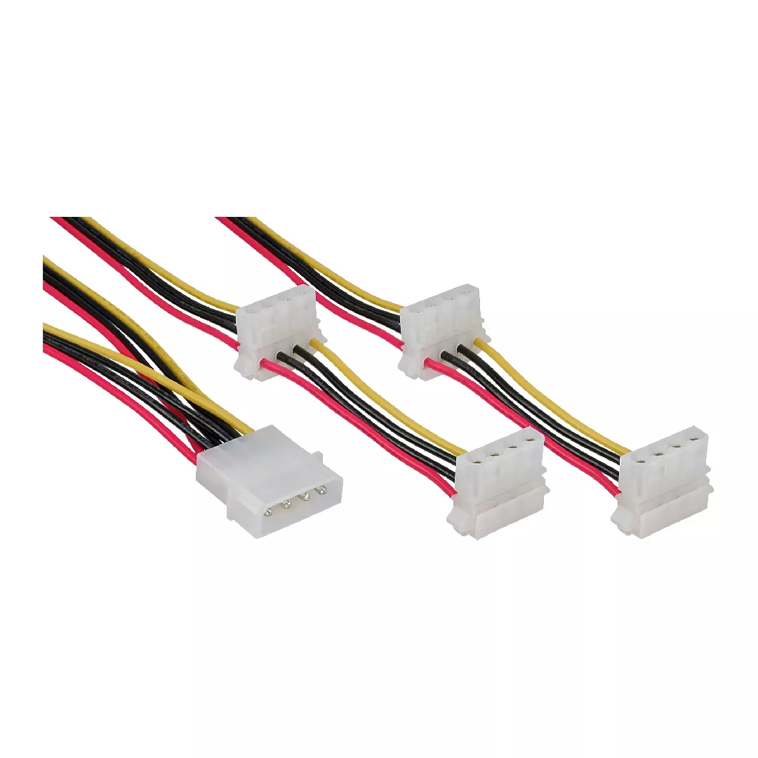 InLine Internal Power 1x 4pin Molex