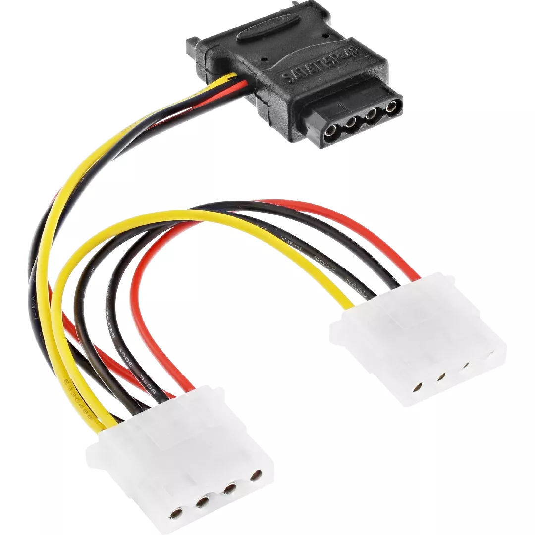 InLine SATA Power Cable SATA female
