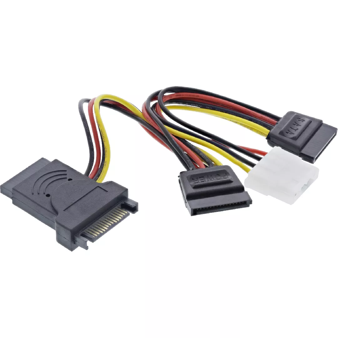 InLine SATA Power Adapter Cable male