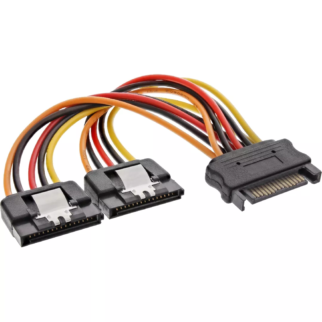 InLine SATA Power Y-Cable female /