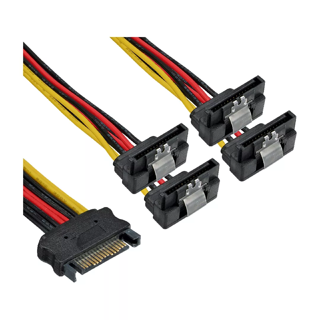 InLine SATA Power 1 to 4