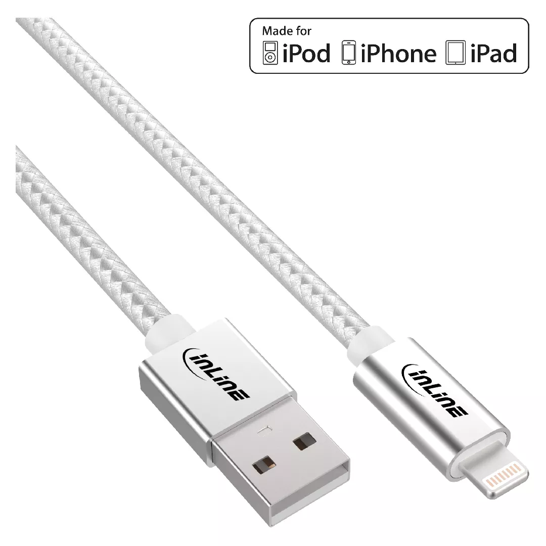 InLine Lightning USB Cable  for iPad